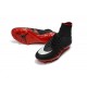 Nike HyperVenom Phantom II FG - scarpe da calcio terreni compatti -Neymar X Jordan Nero Rosso