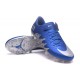 Neymar X Jordan Scarpe Nike Hypervenom Phinish FG Blu Metallico