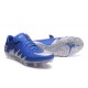 Neymar X Jordan Scarpe Nike Hypervenom Phinish FG Blu Metallico