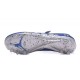 Neymar X Jordan Scarpe Nike Hypervenom Phinish FG Blu Metallico