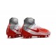 Scarpa da Calcio per Terreni duri Nike Magista Obra II FG Bianco Rosso