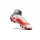 Scarpa da Calcio per Terreni duri Nike Magista Obra II FG Bianco Rosso