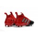 Scarpe da Calcio adidas Ace17+ Purecontrol FG Rosso Nero Bianco