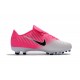 Nuovo Scarpa da Calcio Nike Mercurial Vapor 11 FG Rosa Bianco Nero