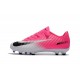 Nuovo Scarpa da Calcio Nike Mercurial Vapor 11 FG Rosa Bianco Nero