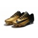 Nuovo Scarpa da Calcio Nike Mercurial Vapor 11 FG Nero Oro