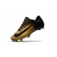 Nuovo Scarpa da Calcio Nike Mercurial Vapor 11 FG Nero Oro