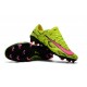 Nuovo Scarpa da Calcio Nike Mercurial Vapor 11 FG Giallo Rosa