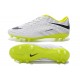 Nike Hypervenom Phantom FG ACC Neymar Scarpe da Calcetto Rifrangenti Bianco Nero