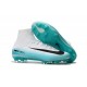 Nike Scarpa Calcio Uomo 2017 Mercurial Superfly V FG ACC Bianco Blu Nero