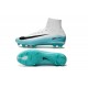 Nike Scarpa Calcio Uomo 2017 Mercurial Superfly V FG ACC Bianco Blu Nero