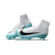 Nike Scarpa Calcio Uomo 2017 Mercurial Superfly V FG ACC Bianco Blu Nero