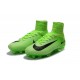 Nike Scarpa Calcio Uomo 2017 Mercurial Superfly V FG ACC Verde Nero