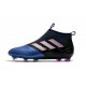 Scarpe da Calcio adidas Ace17+ Purecontrol FG Blu Nero Bianco