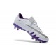 Neymar Nuovo 2017 Calcio Scarpe Nike Hypervenom Phinish FG Bianco Viola