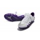 Neymar Nuovo 2017 Calcio Scarpe Nike Hypervenom Phinish FG Bianco Viola