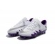 Neymar Nuovo 2017 Calcio Scarpe Nike Hypervenom Phinish FG Bianco Viola