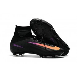 Nike Scarpa Calcio Uomo 2017 Mercurial Superfly V FG ACC Nero Arancio