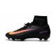 Nike Scarpa Calcio Uomo 2017 Mercurial Superfly V FG ACC Nero Arancio