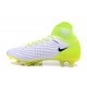 Nike Magista Obra 2 FG Nuove Scarpe da Calcio Bianco Nero Volt