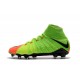 Nike Scarpe Calcio - Hypervenom Phantom III DF FG - Verde Arancio Nero