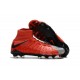 Nike Scarpe Calcio - Hypervenom Phantom III DF FG - Rosso Grigio