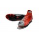 Nike Scarpe Calcio - Hypervenom Phantom III DF FG - Rosso Grigio