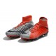 Nike Scarpe Calcio - Hypervenom Phantom III DF FG - Rosso Grigio