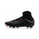 Nike Scarpe Calcio - Hypervenom Phantom III DF FG - Nero Metallico