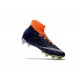 Nike Scarpe Calcio - Hypervenom Phantom III DF FG - Arancio Blu Nero