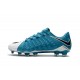 Scarpa da Calcio per Terreni Duri Nike Hypervenom Phantom III FG Blu Bianco