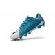 Scarpa da Calcio per Terreni Duri Nike Hypervenom Phantom III FG Blu Bianco