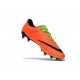 Scarpa da Calcio per Terreni Duri Nike Hypervenom Phantom III FG Verde Arancio Nero