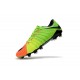 Scarpa da Calcio per Terreni Duri Nike Hypervenom Phantom III FG Verde Arancio Nero