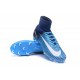 Nike Scarpa Calcio Uomo 2017 Mercurial Superfly V FG ACC Blu Nero Bianco