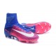 Nike Mercurial Superfly 5 FG Nuovo Scarpe Calcio Rosa Blu Bianco