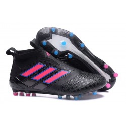 Scarpe da Calcio adidas Ace17+ Purecontrol FG Nero Rosa