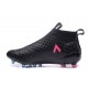 Scarpe da Calcio adidas Ace17+ Purecontrol FG Nero Rosa