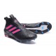 Scarpe da Calcio adidas Ace17+ Purecontrol FG Nero Rosa