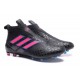 Scarpe da Calcio adidas Ace17+ Purecontrol FG Nero Rosa