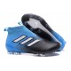 Scarpe da Calcio adidas Ace17+ Purecontrol FG Nero Blu
