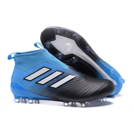 Scarpe da Calcio adidas Ace17+ Purecontrol FG Nero Blu