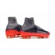 Nike Mercurial Superfly 5 FG Nuovo Scarpe Calcio Grigio Arancio