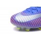 Nuovo Scarpa da Calcio Nike Mercurial Vapor 11 FG Blu Rosa Metallico