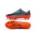 Nuovo Scarpa da Calcio Nike Mercurial Vapor 11 FG Grigio Arancio