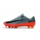 Nuovo Scarpa da Calcio Nike Mercurial Vapor 11 FG Grigio Arancio