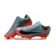 Nuovo Scarpa da Calcio Nike Mercurial Vapor 11 FG Grigio Arancio