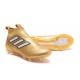 adidas Ace17+ Purecontrol FG - Nuovo Scarpa da Calcio Uomo Oro Bianco