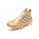 adidas Ace17+ Purecontrol FG - Nuovo Scarpa da Calcio Uomo Oro Bianco