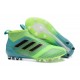 adidas Ace17+ Purecontrol FG - Nuovo Scarpa da Calcio Uomo Verde Blu